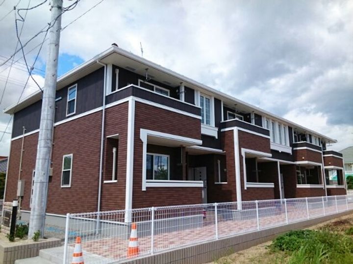 福島県伊達市保原町字実町(アパート)の賃貸物件の外観