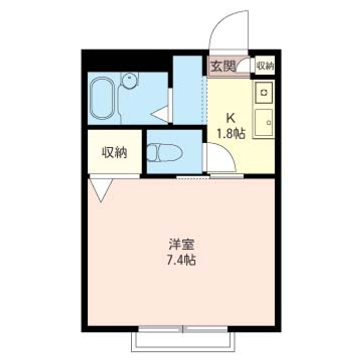 シャテロ糀谷の間取り