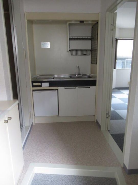 グランディハイムの玄関