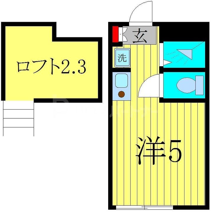 ル・ブリストル・カルハの間取り