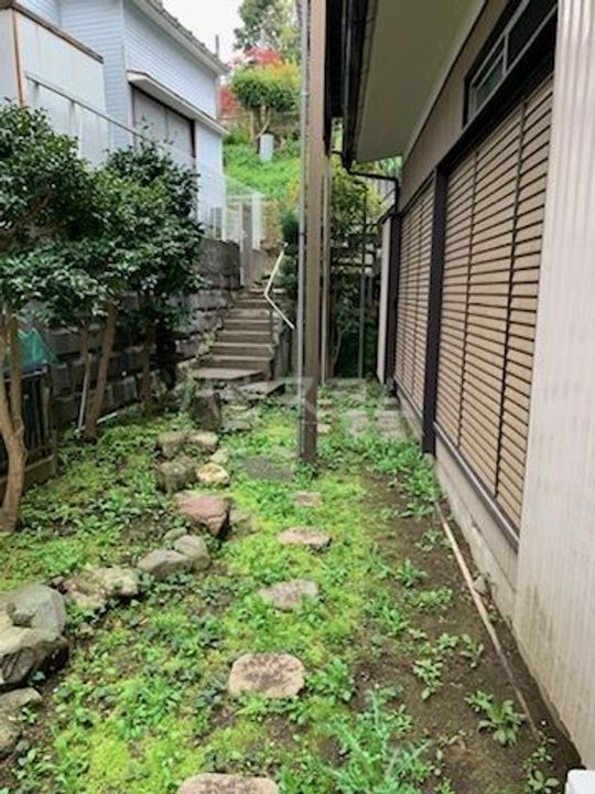 上町貸家の内装