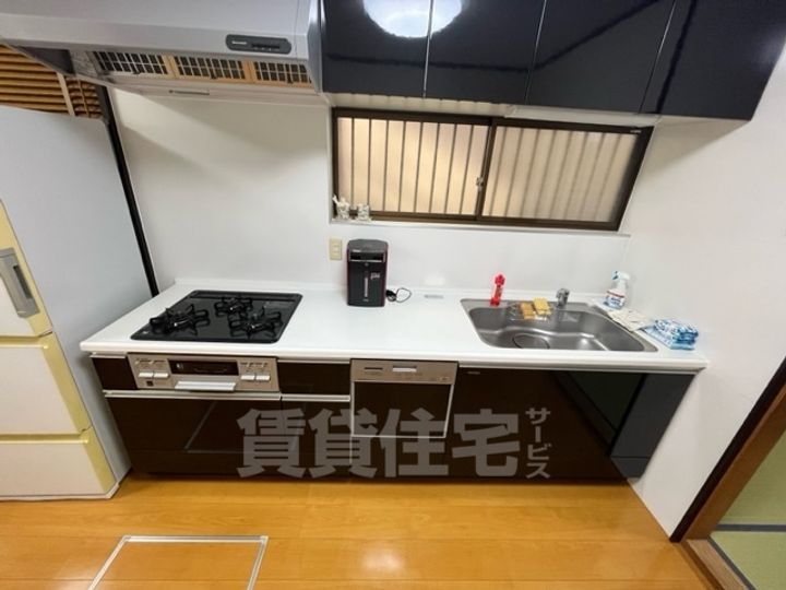 大阪府堺市北区大豆塚町2(一戸建)の賃貸物件のキッチン