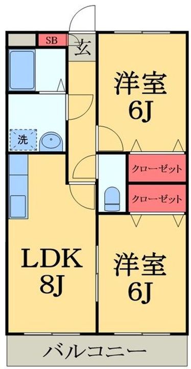 ASAJIビルの間取り