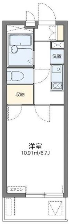 神奈川県川崎市多摩区長尾3(マンション)の賃貸物件の間取り