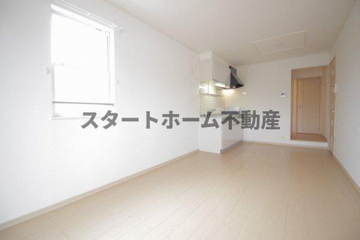 ラ・メゾン アンソレイエBの居間