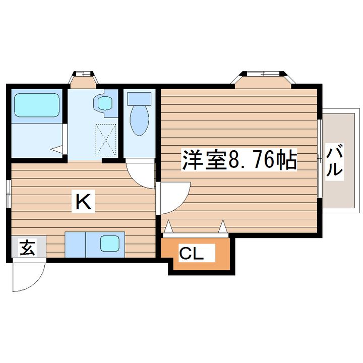 コージィーコート大和町の間取り