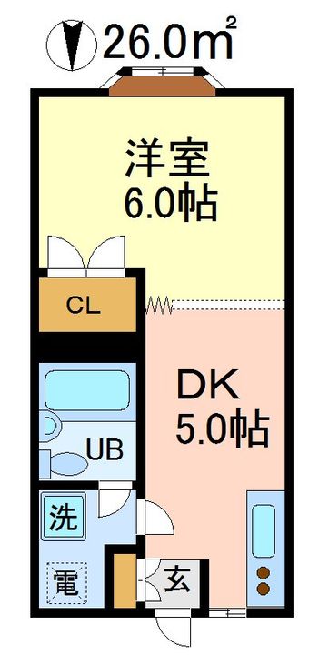 メゾンドエステティックの間取り