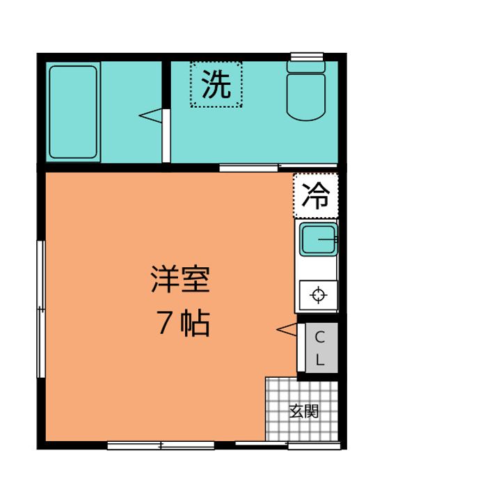 東京都大田区東矢口2(アパート)の賃貸物件の間取り