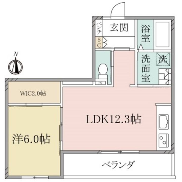 (シニア限定)ヘーベルヴィレッジ南浦和根岸~サンサーラ根岸~の間取り