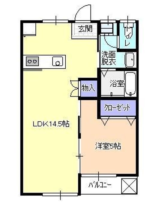 シュールMの間取り