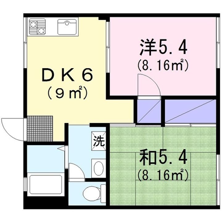 グリーンコーポの間取り