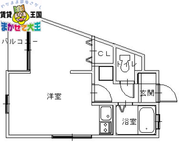ハイツプログレスの間取り