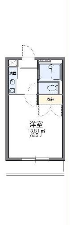 レオパレスエーレの間取り