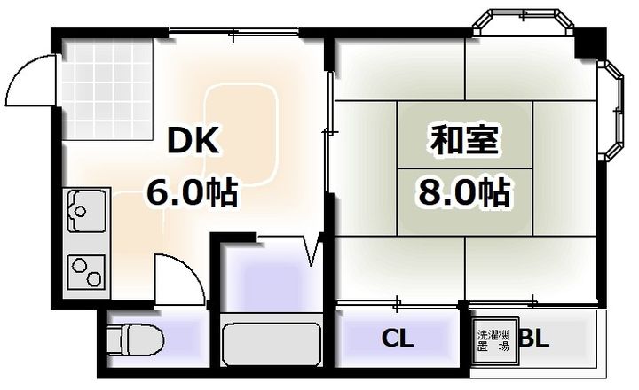 ライヴズビルの間取り