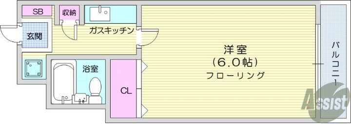 サクラハイツの間取り
