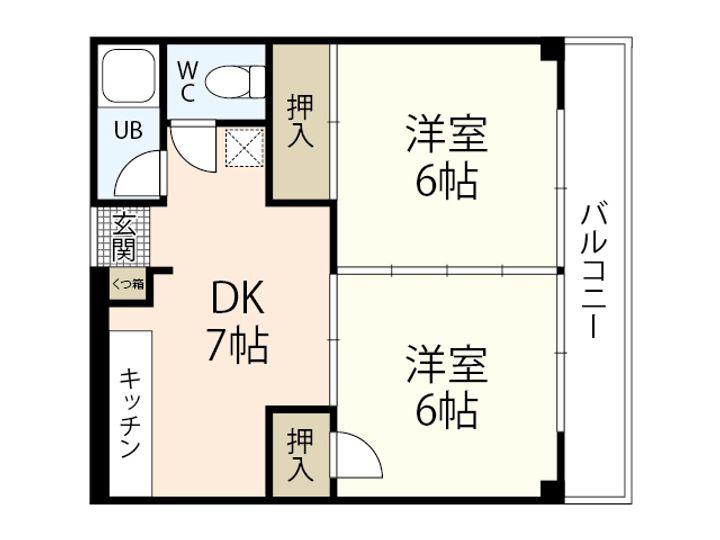 ラヴェール西川口の間取り