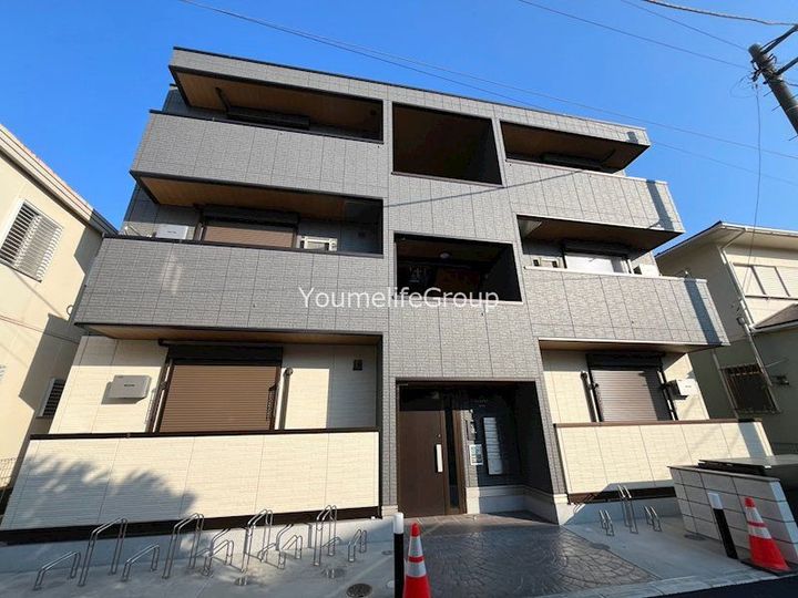 神奈川県藤沢市鵠沼花沢町(アパート)の賃貸物件の外観