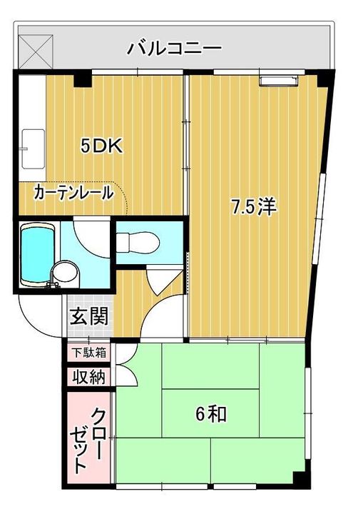 ロイヤルセゾンの間取り