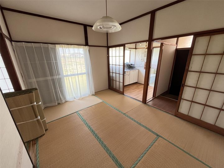 コーポ長苗代の居間