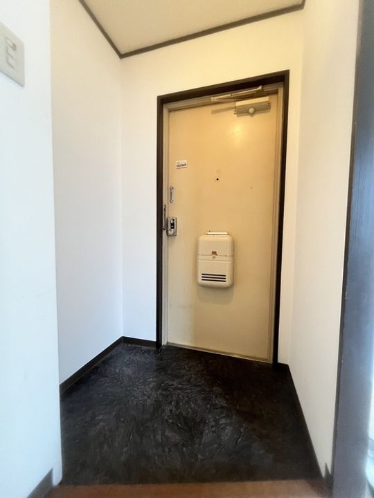 コ-ポあすかの玄関