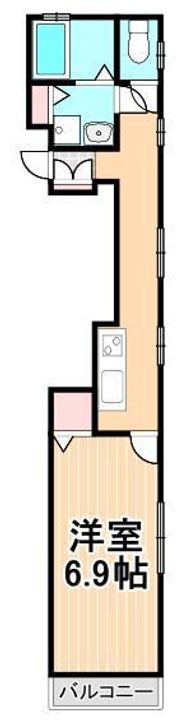 リバティ竹の塚駅前の間取り