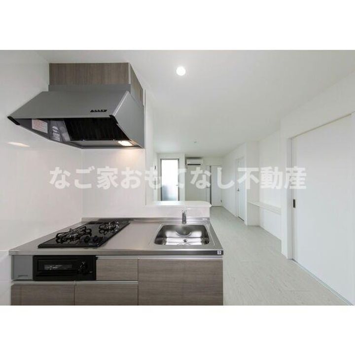 愛知県名古屋市北区大杉町5(アパート)の賃貸物件のキッチン