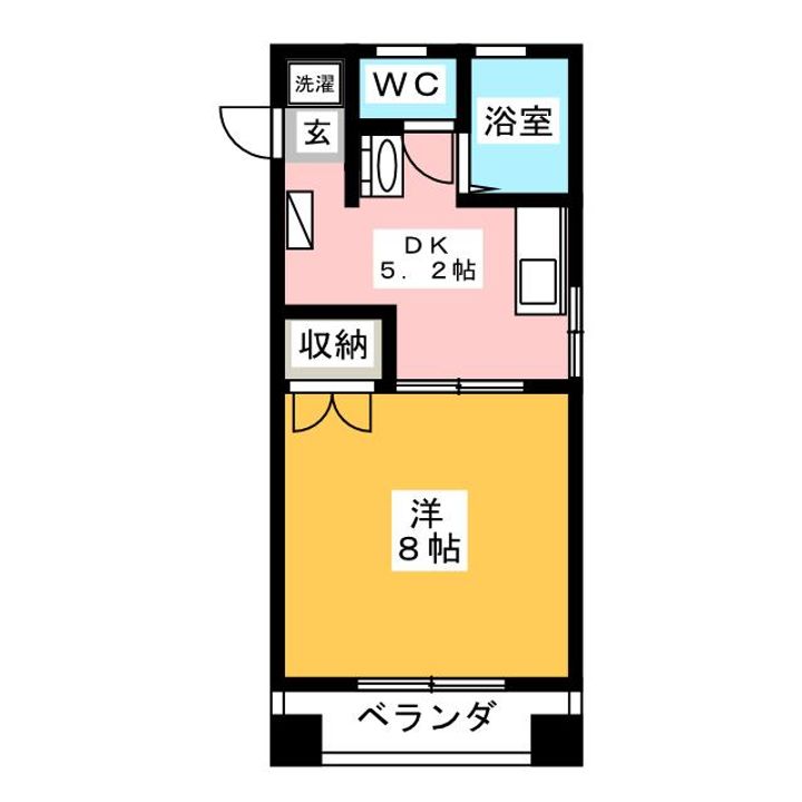 清水ビルの間取り