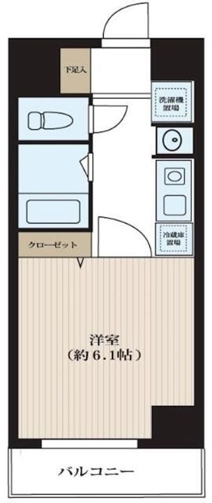 東京都豊島区西池袋5(マンション)の賃貸物件の間取り