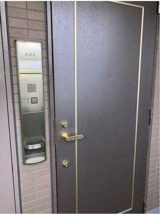 神奈川県大和市中央2(マンション)の賃貸物件の玄関