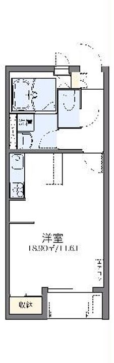 レオネクストHONCHOの間取り