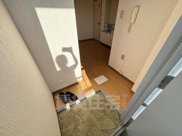 古川ビレッジの玄関