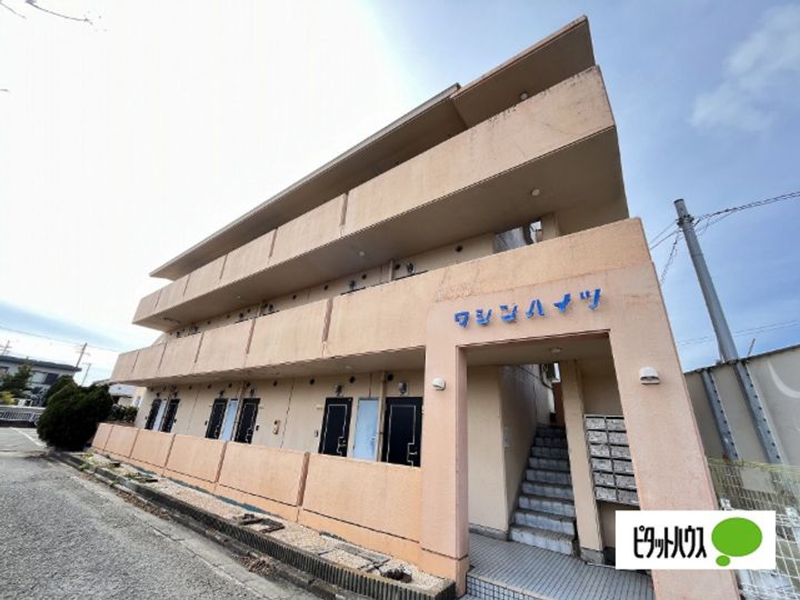 ワシンハイツの外観