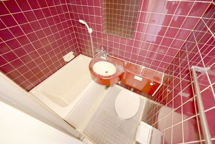 大松己斐ビルの風呂