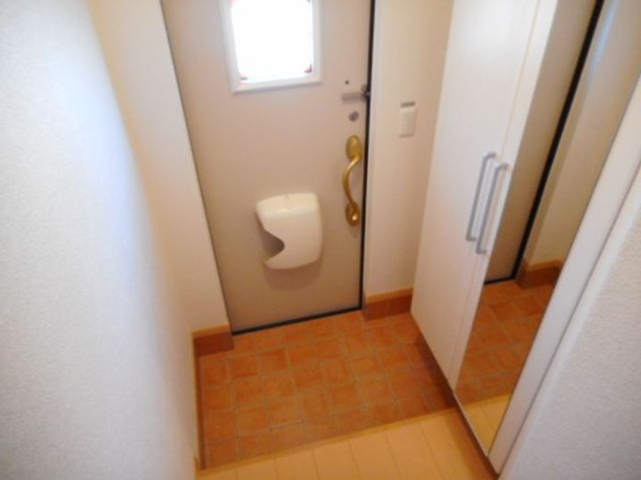 大阪府羽曳野市広瀬(アパート)の賃貸物件の玄関