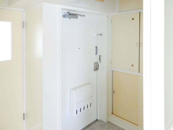 福島県伊達市保原町字柏町(マンション)の賃貸物件の玄関