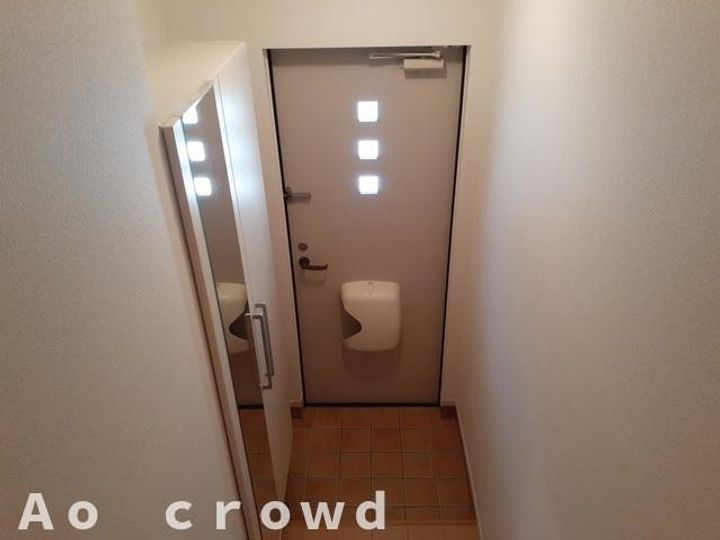 群馬県高崎市浜尻町(アパート)の賃貸物件の玄関