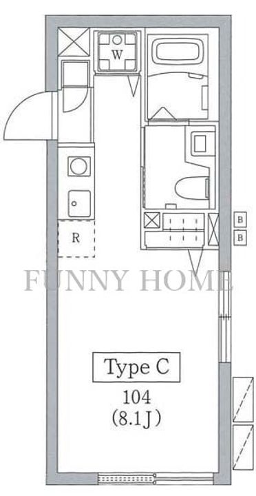 東京都世田谷区砧5(マンション)の賃貸物件の間取り