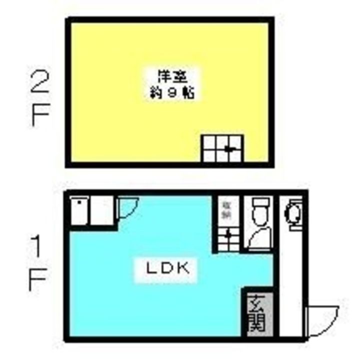 東京都足立区千住東1(一戸建)の賃貸物件の間取り
