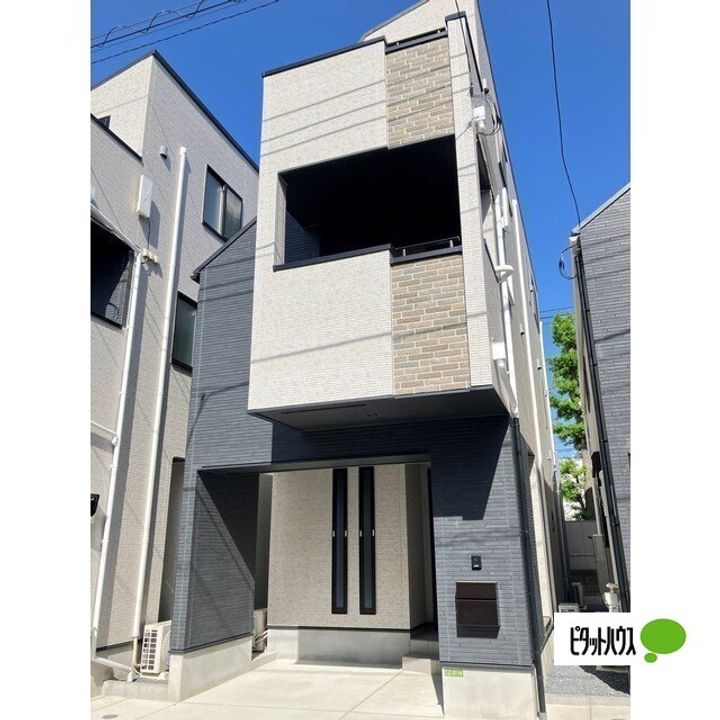 東京都足立区六月1(一戸建)の賃貸物件の地図