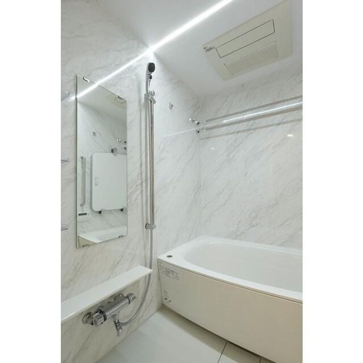 神奈川県横浜市青葉区荏田北3(マンション)の賃貸物件の風呂