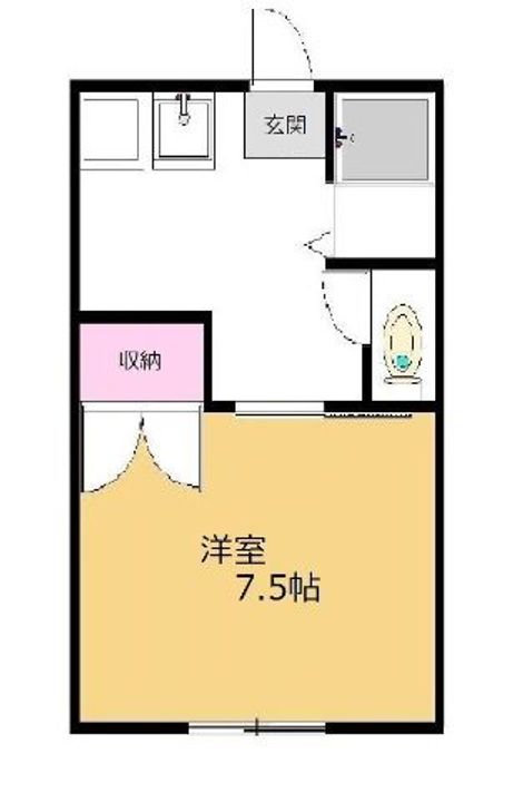 サカモトビレッジIIIの間取り