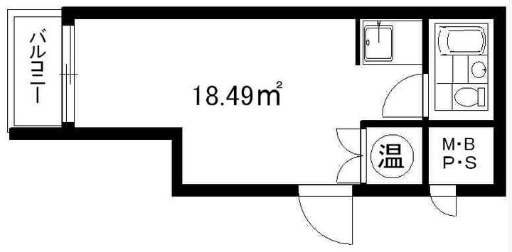 トーカン新宿第2キャステールの間取り