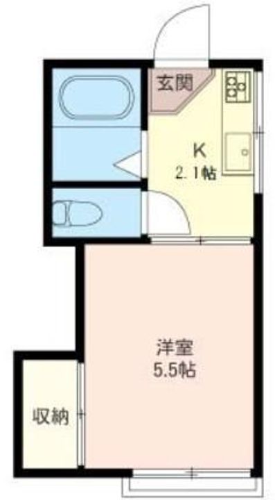 メゾンタムラの間取り