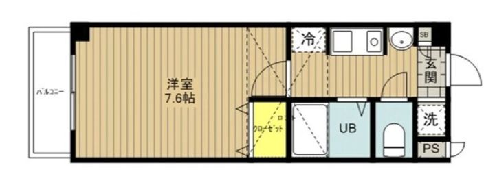 パレンテラ宮原の間取り