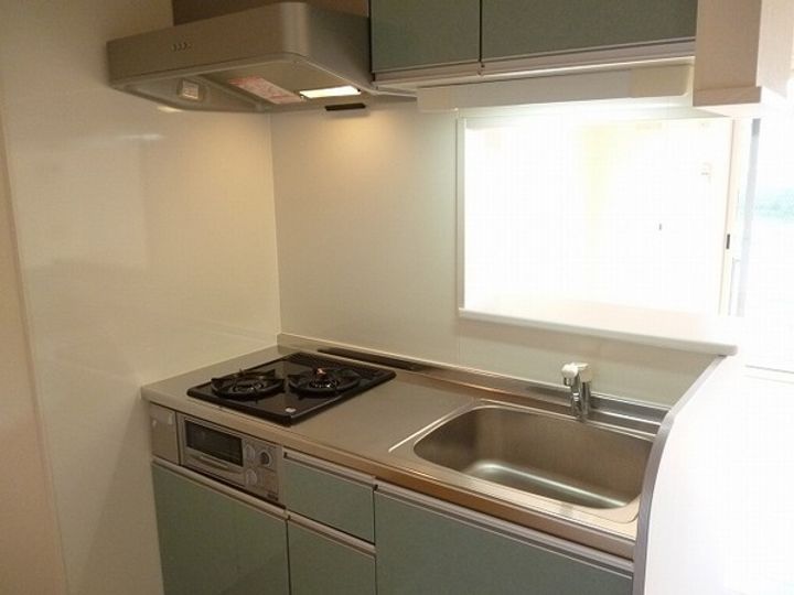 バーディーコート A棟のキッチン