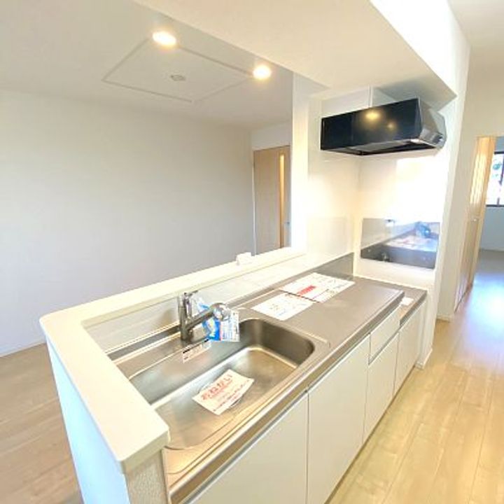 熊本県熊本市東区神園2(アパート)の賃貸物件のキッチン