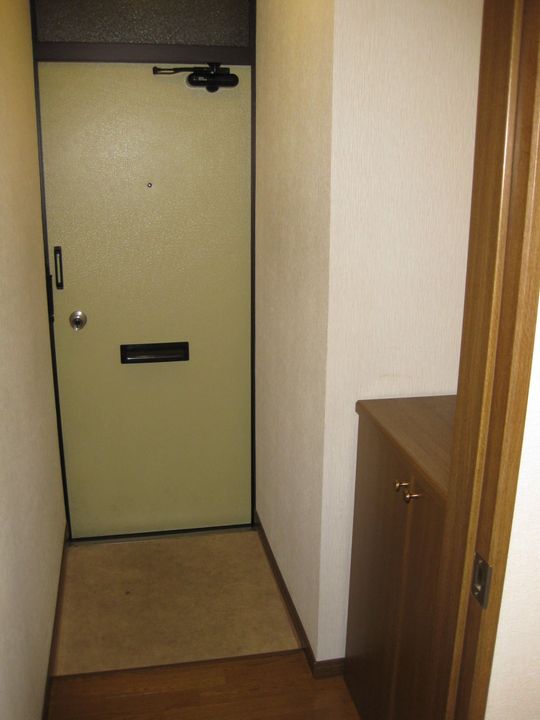 サンハイツの玄関