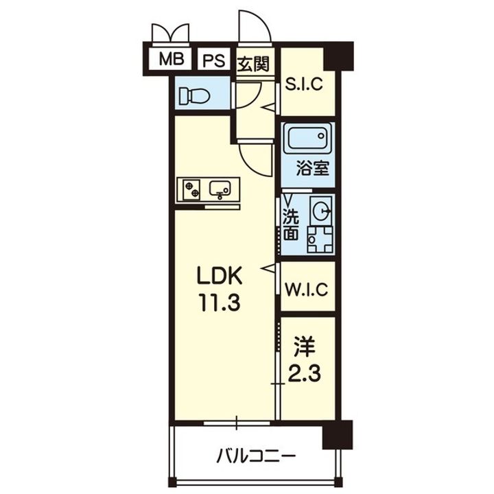 アンミライ大津の間取り