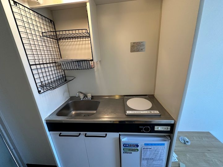 大阪府寝屋川市池田中町(マンション)の賃貸物件のキッチン