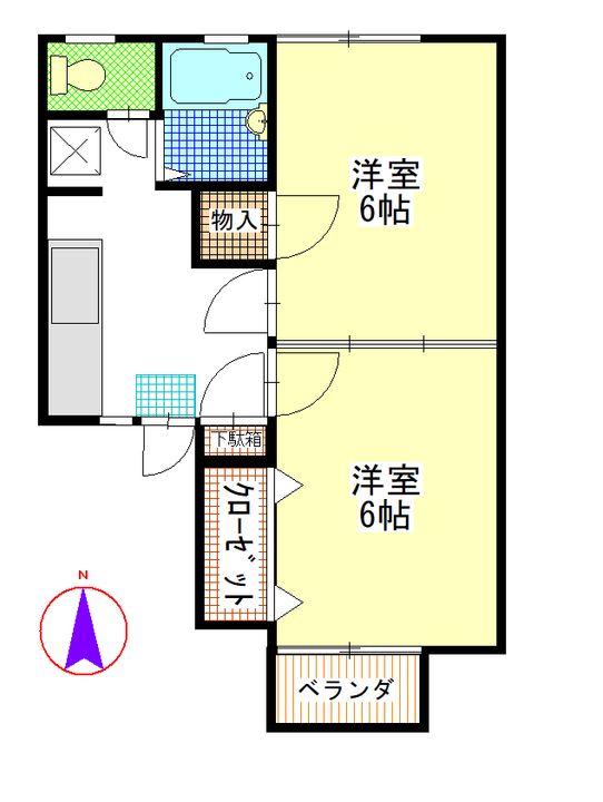 メゾンセリージェの間取り